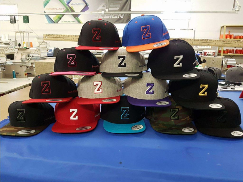 broderie flexfit yupoong snapback chalamode drummondville