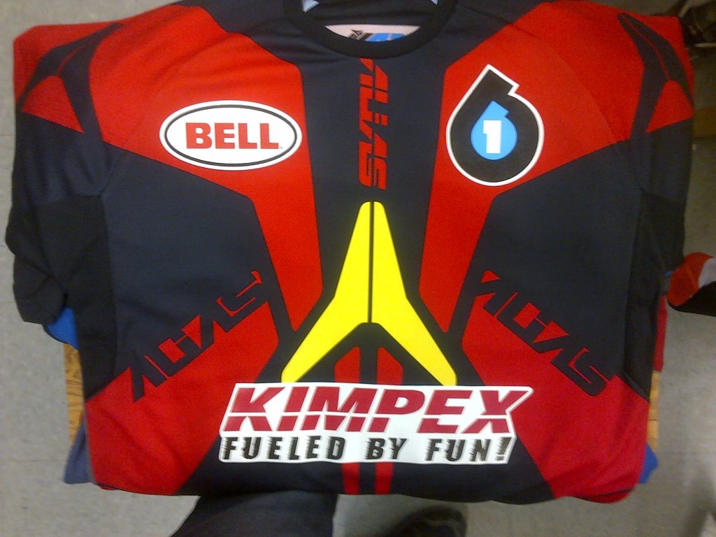 transfert chaud impression jersey motocross chalamode drummondville