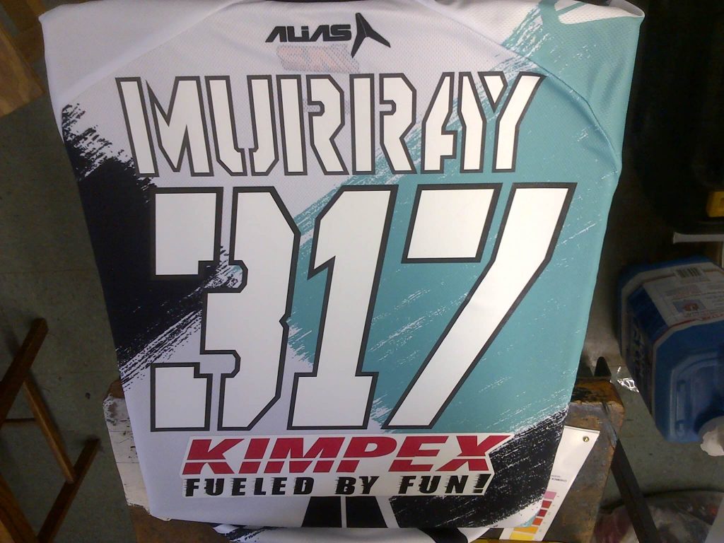 transfert chaud impression jersey motocross chalamode drummondville