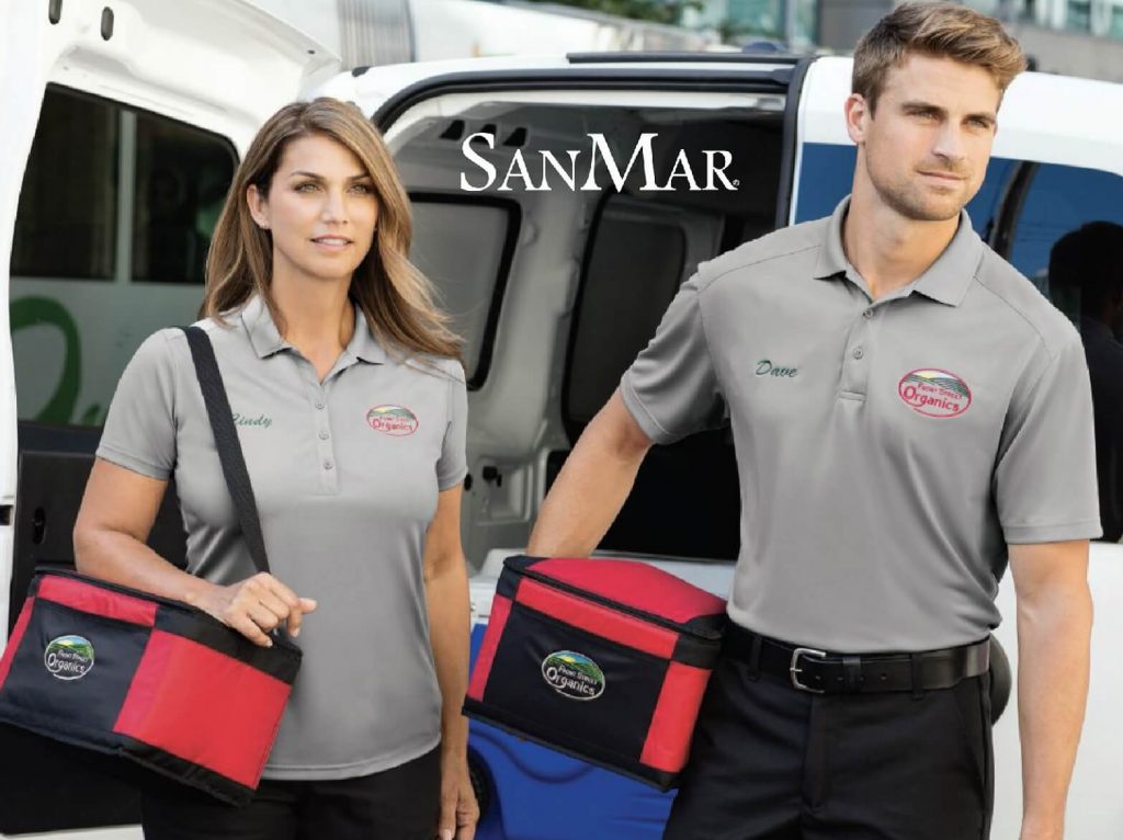 vetement corporatif chalamode distributeur fournisseur polo sanmar drummondville